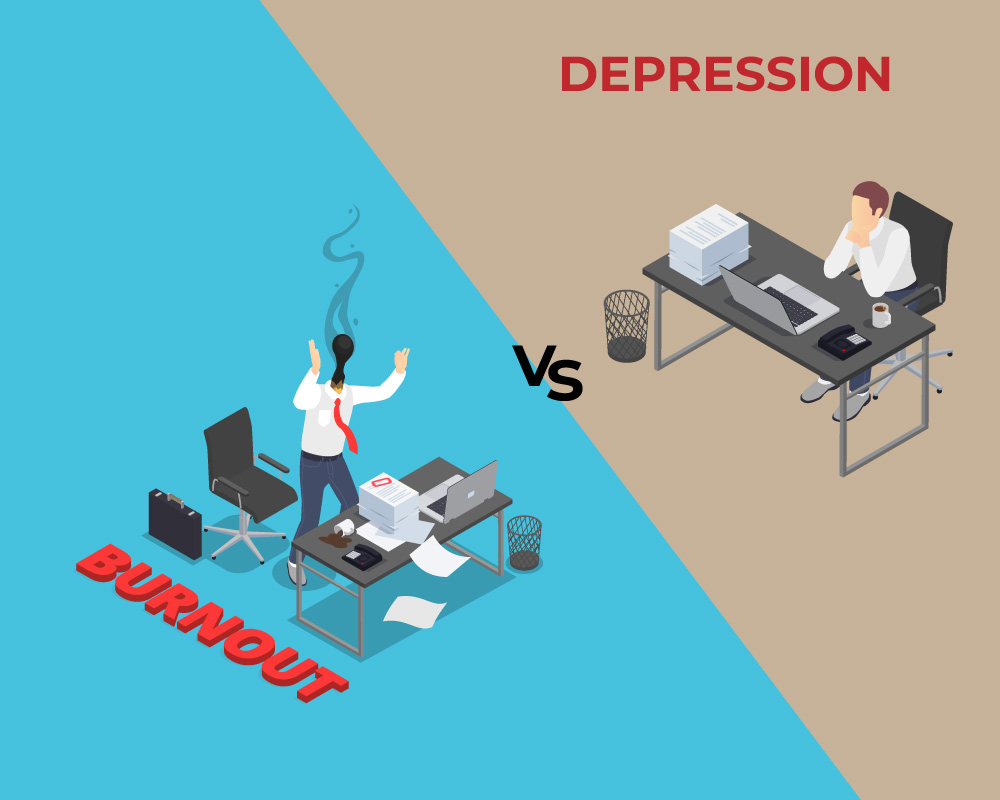 Burnout VS Depression 