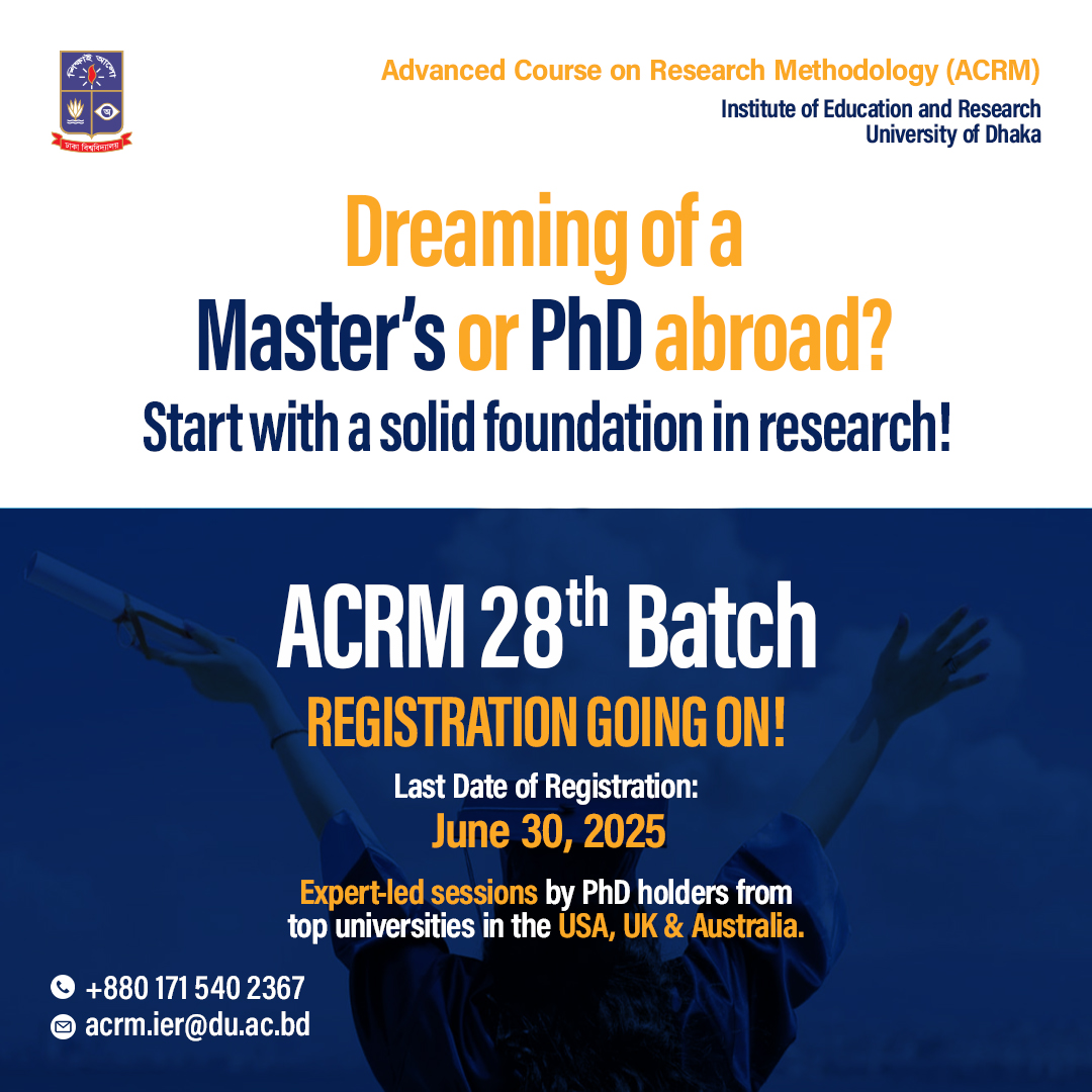 Research Methodology Training in Dhaka