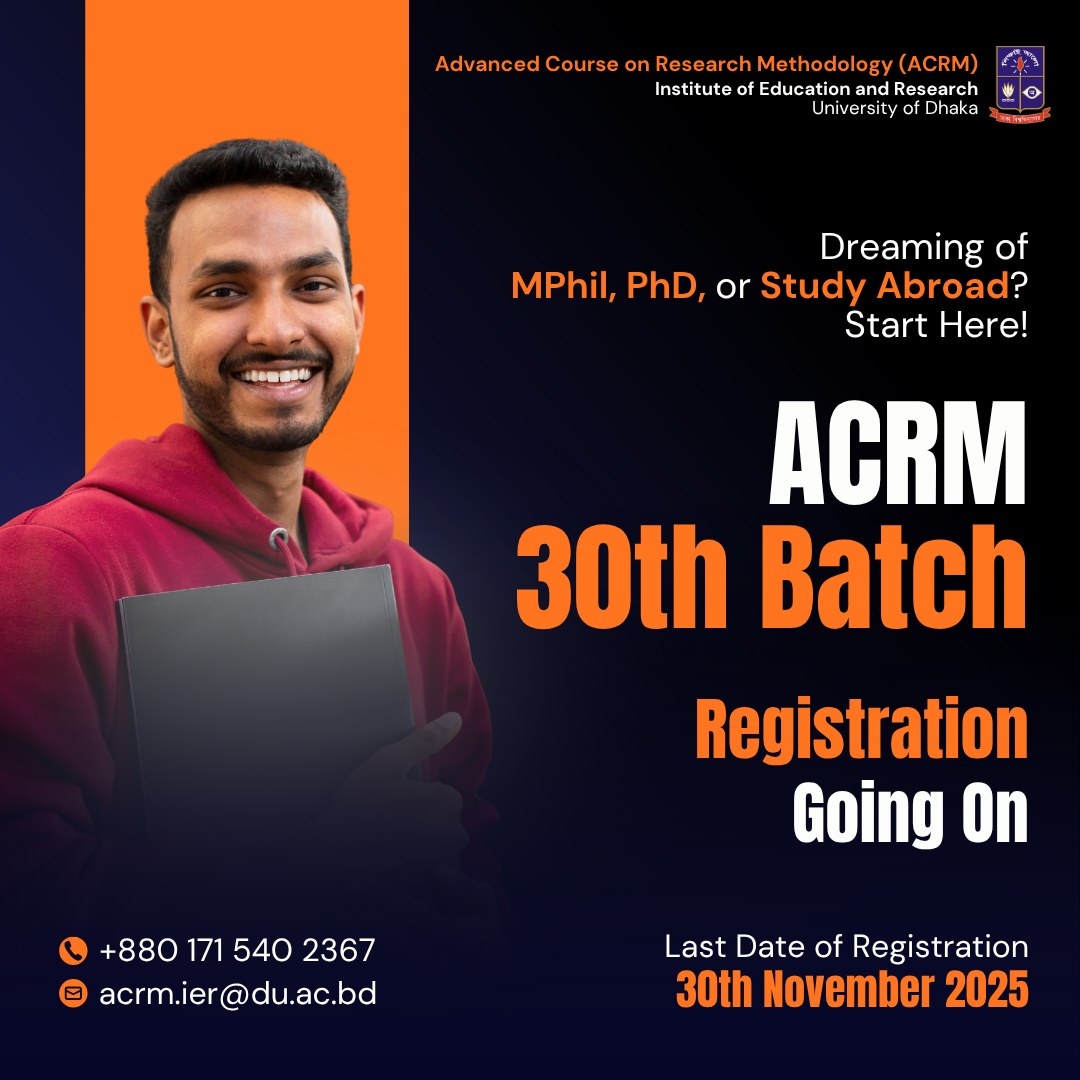 Research Methodology Training in Dhaka