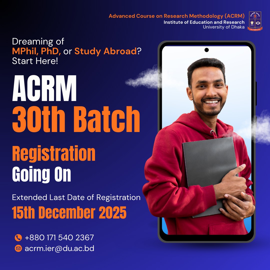 Research Methodology Training in Dhaka