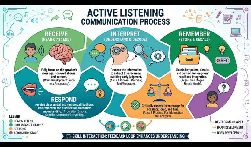 active listening communication process